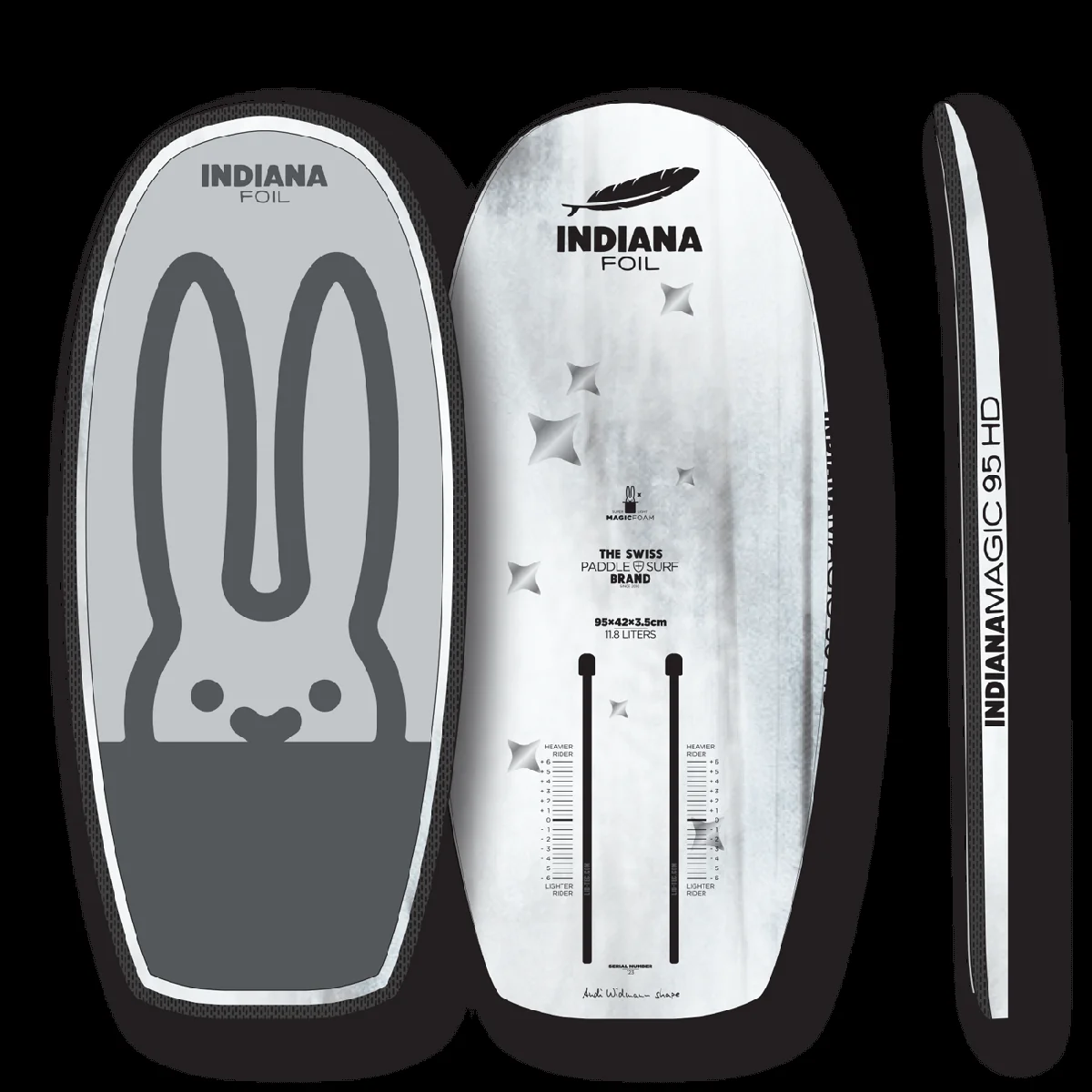 Board pump foil Indiana 95 Magic HD